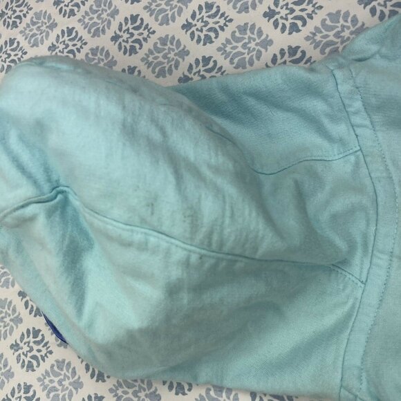 3/$15 Adidas Blue And Purple Ruffled Hooded Sweater Baby - Picture 8 of 9